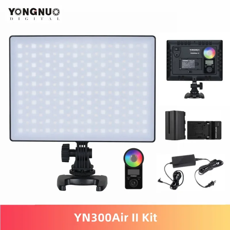 YONGNUO YN300Air II профессиональная лампа RGB для фото-и видеосъемки с аккумулятором F750