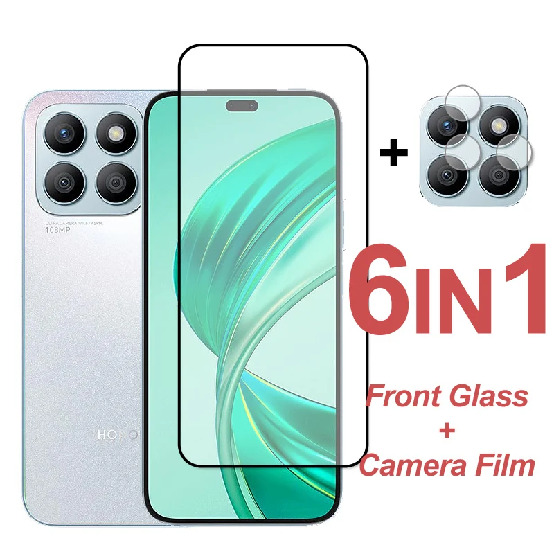 Vetro Protettivo Per Honor X8B Screen Protector Full Cover Vetro Temperato Honor X8B Phone Camera Lens Film Per Honor X8B X8A X8