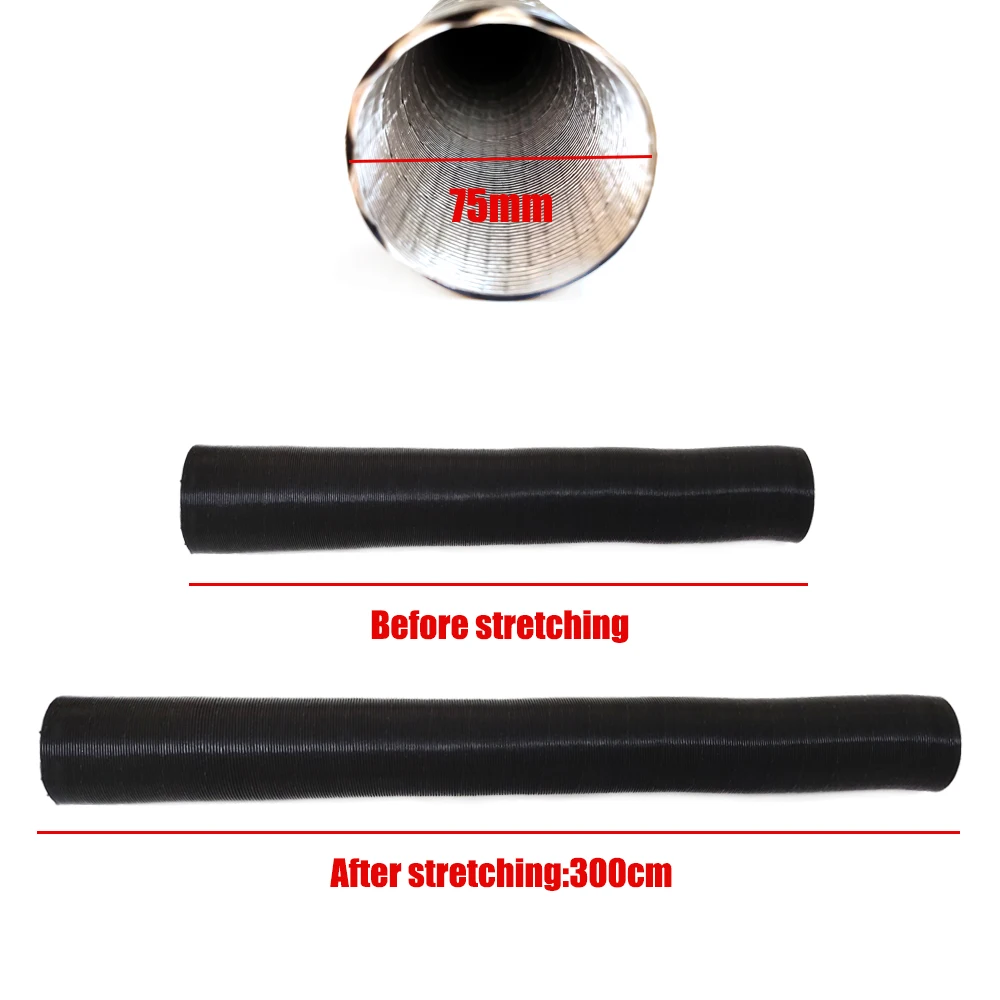 Webasto Eberspacher    Ϳ ˷̴ ȣ Ʈ  Ʈ , ߰ſ ñ , 75mm, 300cm