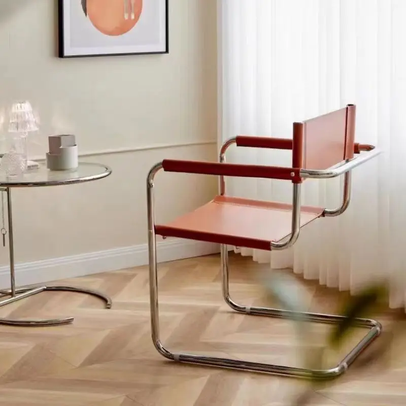 Nordic Living Room Chairs Modern Armchairs Comfortable Relaxing Folding Chair Balcony Backrest Chair Terrace Furniture for Room