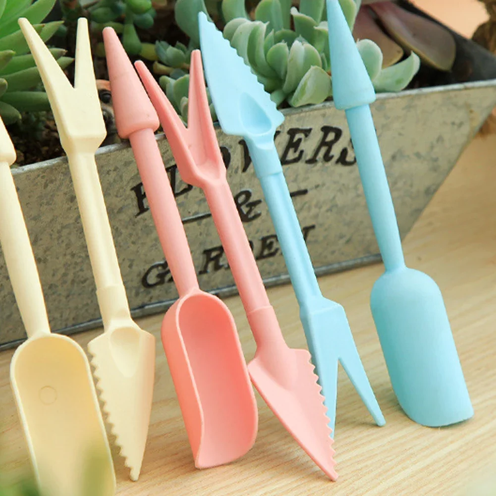2Pcs Mini Widger and Dibber Transplanting Seedling Digging Weeding Loosening Soil Hole Puncher Flower Vegetable Seed Disseminate