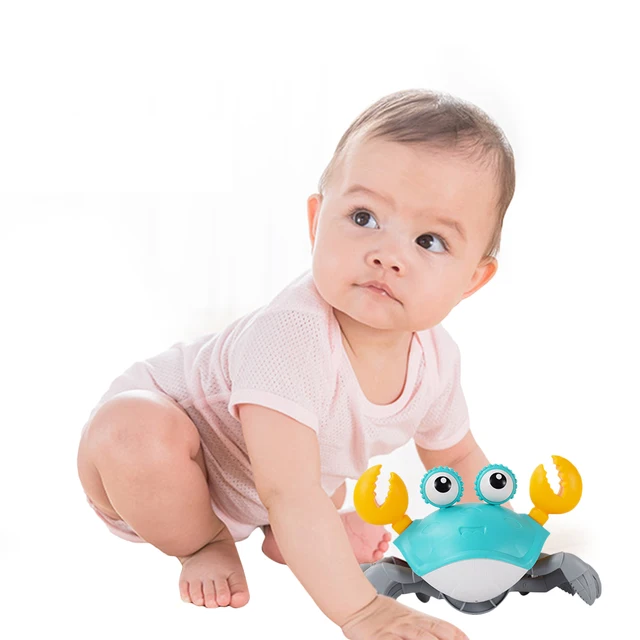 Kids Induction Escape Crab Crawling Toy Baby Electronic Pets Musical Toys Educational Toddler Moving Toy Birthday Gift 2