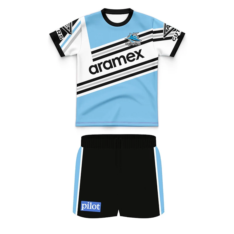 thumbnail image 1 of Camiseta de rugby local/alternativa para niños de los Dolphins 2024, talla 16-26 (nombre y número personalizados impresos), 1 of 5