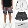 KINETIC Mens Summer New Fashion Sports Gym Fitness Running Basketball Mesh Short Pants Male Quick Dry Casual Breathable Shorts 1