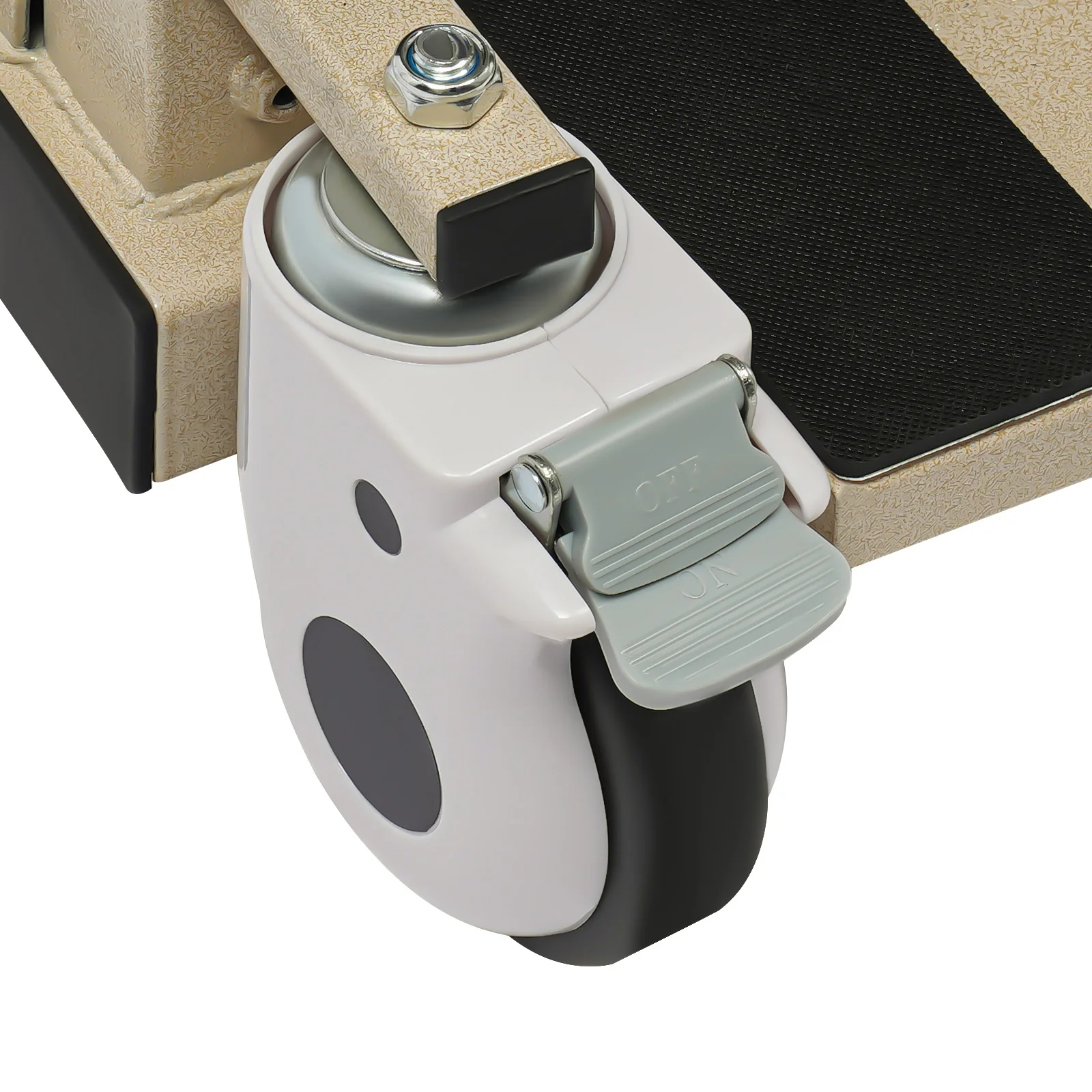 200kg Hydraulischer Patientenlifter für Zuhause 180 ° Tragbarer Transportrollstuhl mit geteilter Rückenlehne und Toilette, 4 bremsbare Universalräder – Detail 8