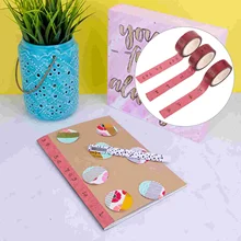 

3 Rolls of DIY Washi Tapes Paper Tape Decorative DIY Paper Tools Decoration