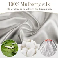 قناع نوم حرير قابل للتعديل للنوم الجانبي ، حرير التوت النقي ، غطاء العين للنوم ، النساء والرجال 2