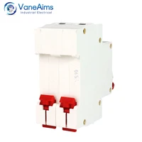 Disjoncteur solaire pour système photovoltaïque, MCB long, interrupteur de batterie sur rail DIN, 2P, DC 1000V, Snap10A, 20A, 25A, 32A, 40A, 50A, 63A, DC1000V 4