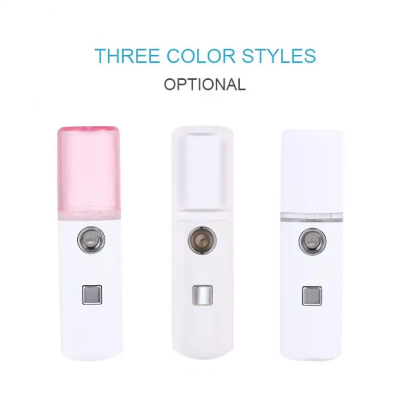 Mini Nano Mist Sprayer Cooler Facial Steamer Humidifier USB Rechargeable Face Moisturizing Nebulizer Beauty Skin Care Tools 3