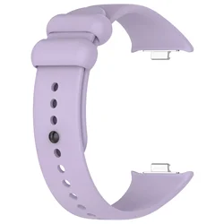 Silicone Strap and Case Set for Smartwatch Bracelet Replacement (Light Purple)
