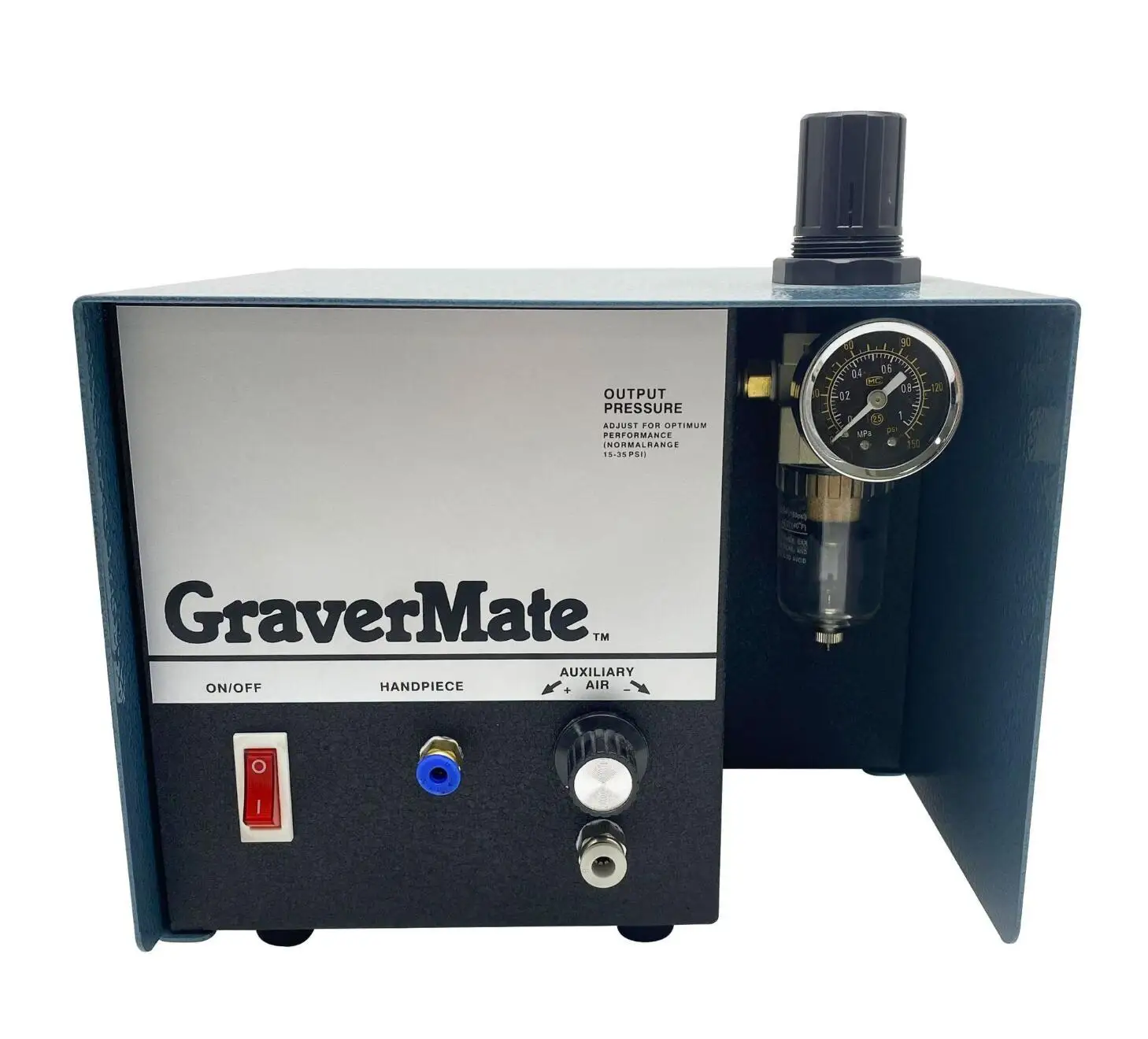 

Pneumatic Impact Engraving Machine GraverMate Jewelry Engraver Single Ended 110/220v