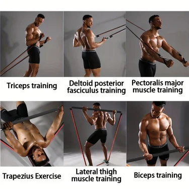 250lbs Resistance Bands Set 4