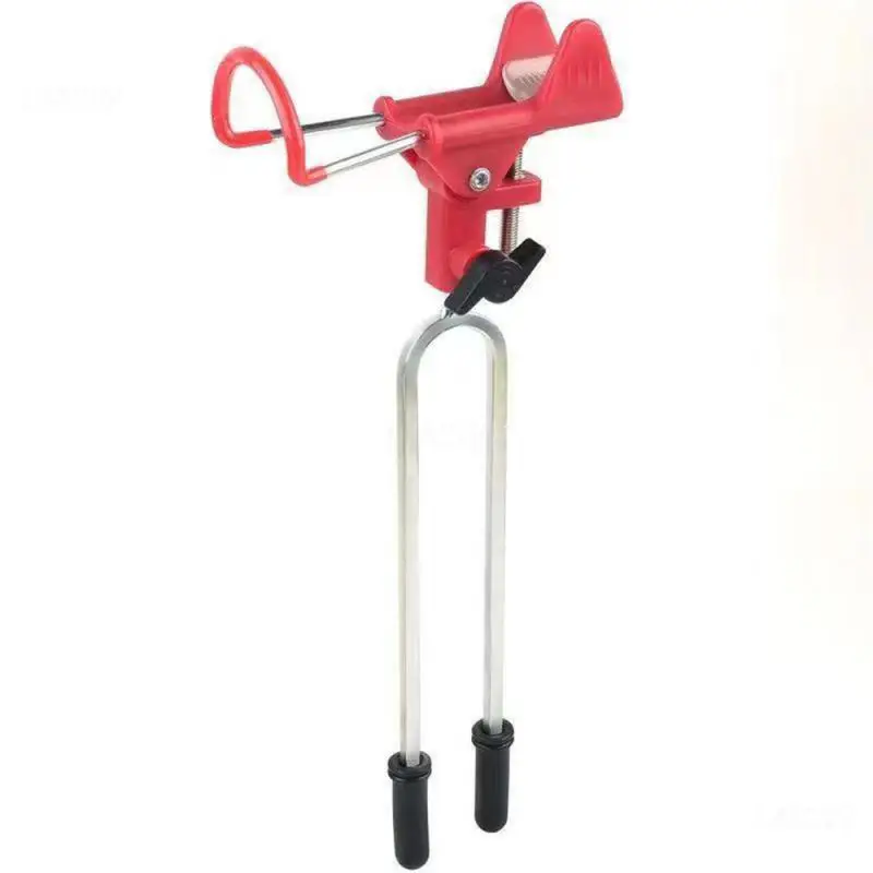 Multi-purpose Ground Plug Fishing Rod Bracket Dual Purpose Fishing Rod Holder Dual Purpose Holder