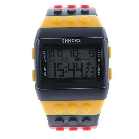 SHHORS Watch Fashion Women Watches Ladies Watches Led Digital Watches Plastic Rainbow Watch Electronic Wristwatches reloj mujer 4