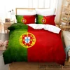 3D Print Portugal Flag Bedding Set Boys Girls Twin Queen King Size Duvet Cover Pillowcase Bed boys Adult Home Textileextile 1