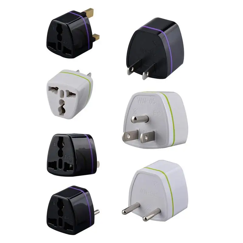 

Eu To Us Plug Adapter Electrical Plugs Converter Power Charger Portable Travel Adapter Universals Fast Charging Adapter