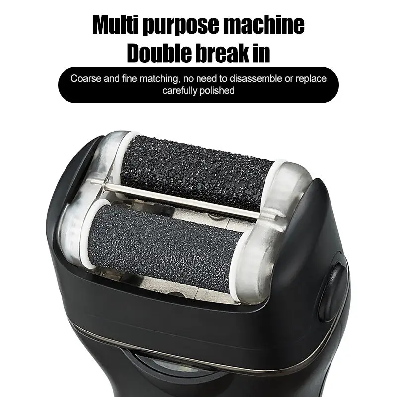 Electric Digital Household Washing Pedicure Foot Skin Callus Tool Set 4