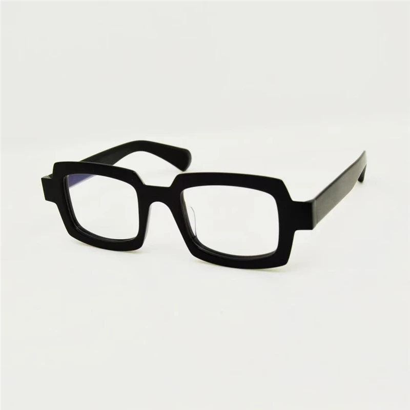 

Optical Eyeglasses For Unisex Retro Mille+82 Style Anti-blue Light Lens Plate Square Frame Glasses With Box