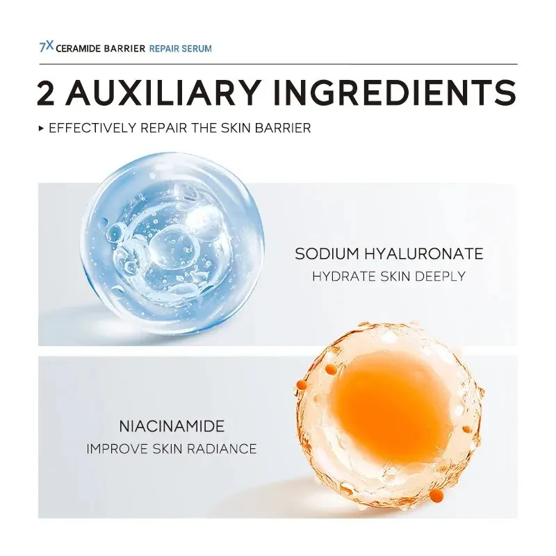 سيروم إصلاح حاجز LAIKOU-Ceramide ، مكثف ، حاجز جلد...