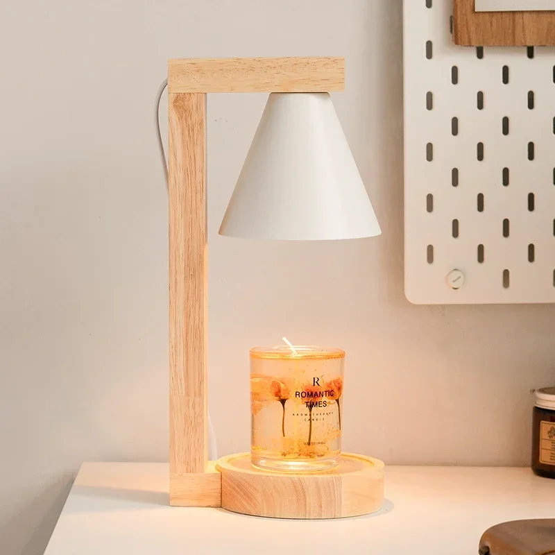 Aromatherapy Wax Melting Lamp Halogen Tungsten Candle Light Infinite Switch Dimmable Romantic Lamp Light Adjustable Candle