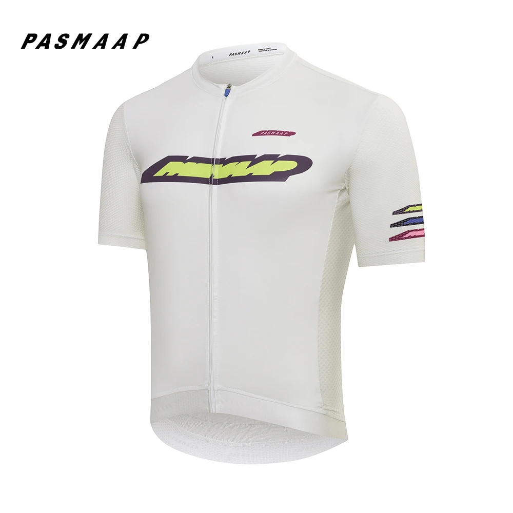 PASMAAP Midsummer Cycling Jersey MTB Road Bicycle Shirt High Quality Pro Team Short Sleeve Bike Clothes Maillot Ciclismo Hombre 2