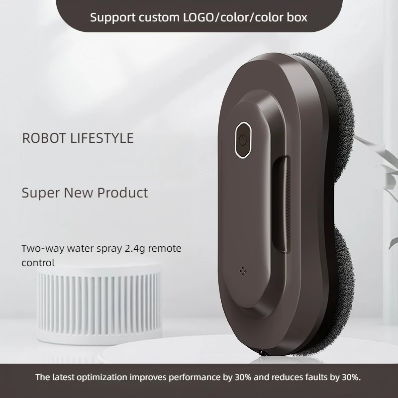 2024 Window Robot Cleaner Two Sides Water Sprayer APP Remote Controller Glass Cleaning Tool Smart Washer Home Appliances 3
