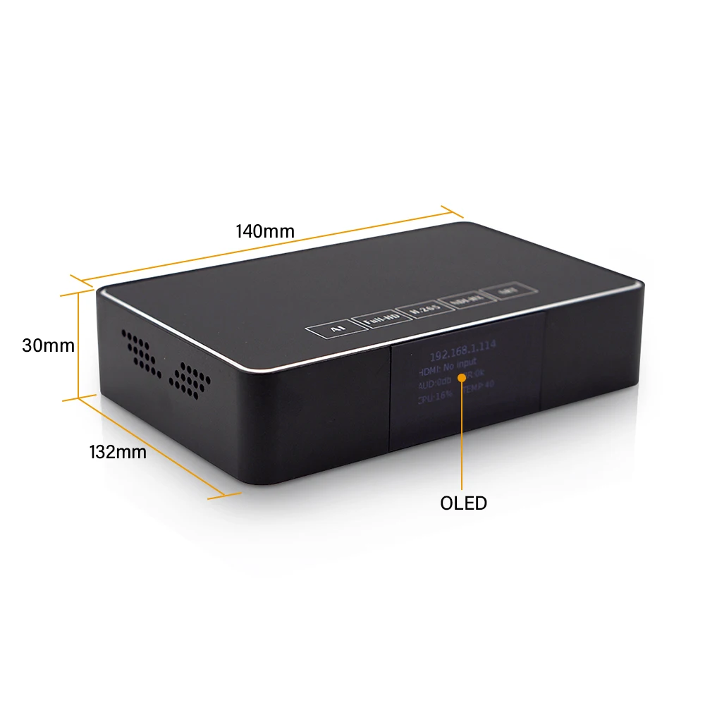 Link Pi ENC1-V2 NDI license Hisilicon Hi3520DV400 Decoder HD SR/RTMP/RTSP/HLS Live Broadcast