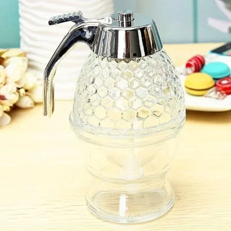 Kettle Juice Syrup Cup Bee Drip Dispenser Honey Dispenser Kettle Honey Jar Container Squeeze Bottle Storage Pot