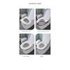 for Winter Home Cute Toilet Mat pad Thickened Warm WC Seat warmer case cushion Zipper soft Toilet rim Seat cape Cover Universal 4