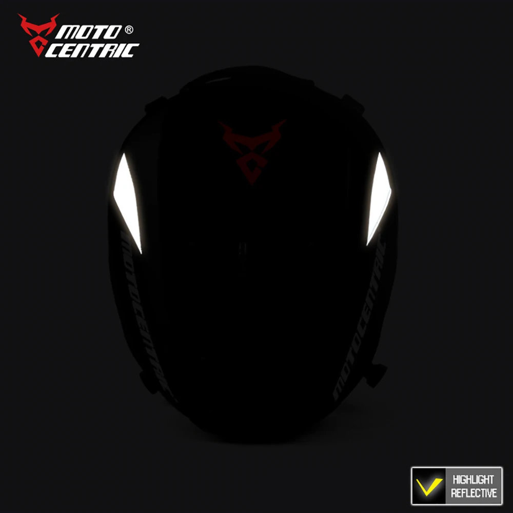MOTOCENTRIC 오토바이 뒷좌석 가방, 방수 테일 백, 뒷좌석 가방, 다기능 오토바이 헬멧 가방, 모토 라이더 배낭