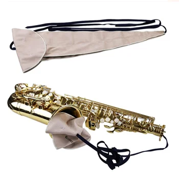 Kit per la cura della pulizia del sassofono Sax 3 pezzi panno per la pulizia + pennello per bocchino strumento per la manutenzione dello strumento musicale
