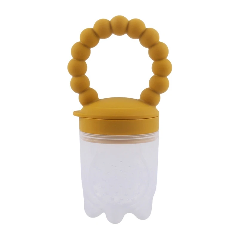 Baby Vegetable Bag Silicone Chewing Pacifier Baby Feeding Mesh Bag Kid Nutrition Feeder Supplies D7WF