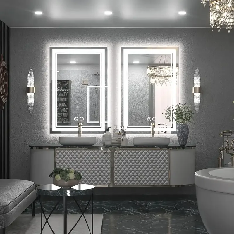 Smart Touch Dimmer Mirror