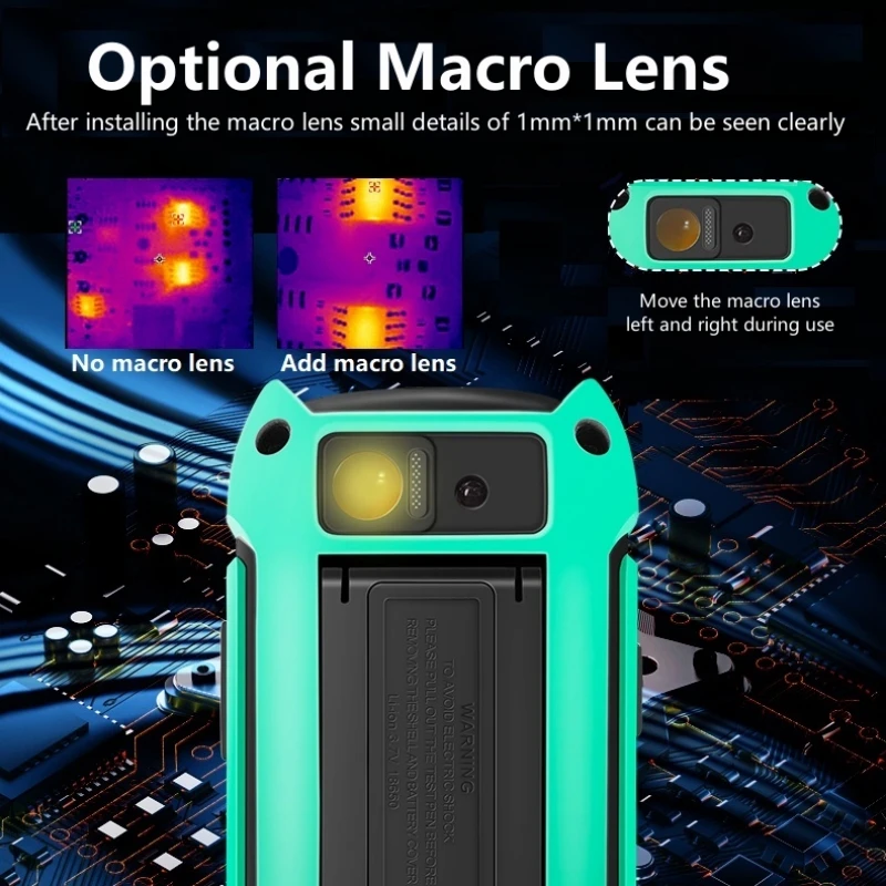 TOOLTOP ET14C Thermal Imaging Camera -20~550℃ 240x240 Pixels Macro Lens - Image 4