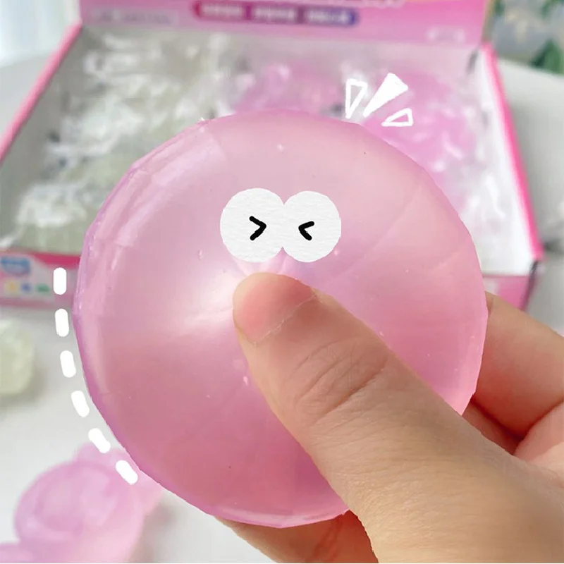 Squishy Sunshine Changing Candy Diamond Maltose Ball Stress Ball Anti Stress Irritability Kids Toys Slow Rebound Cute Gift Girls 6