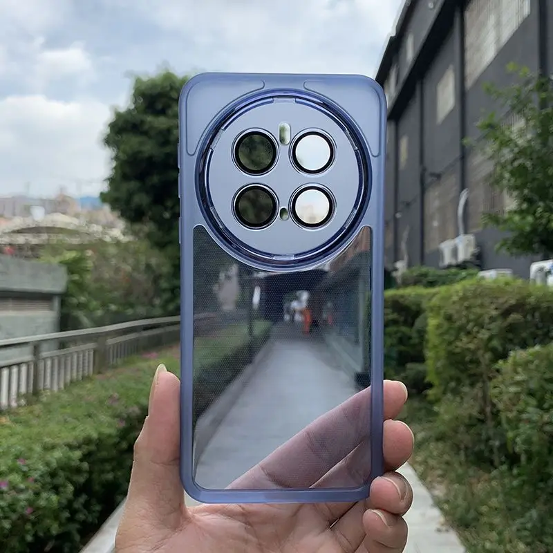 Transparent Silicone Shockproof Bumper Case - Magnetic Thin Protective Cover
