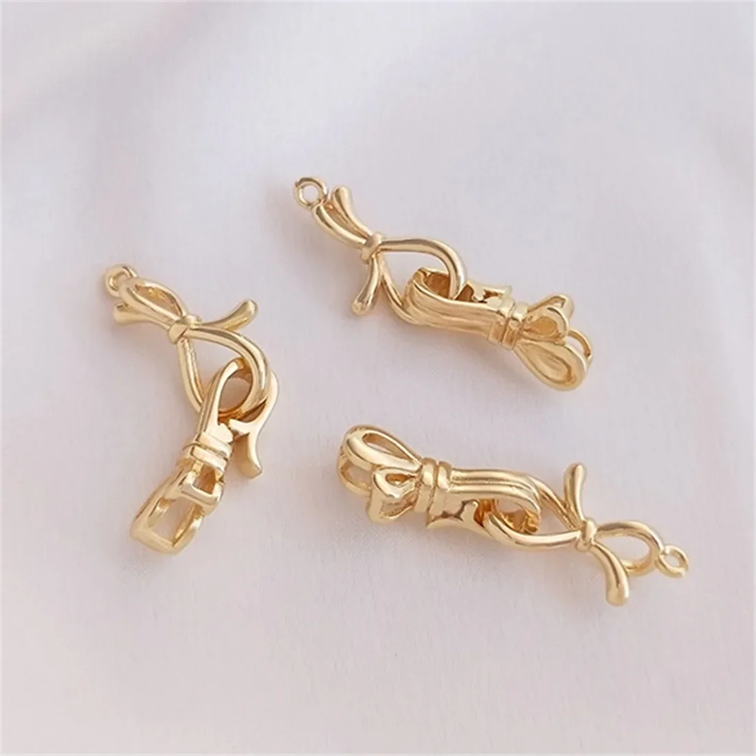 

Jewelry Buckle 14K Gold U-shaped Buckle Connection Accessories DIY Earrings Pendant Chain Necklace Closure Buckle B958