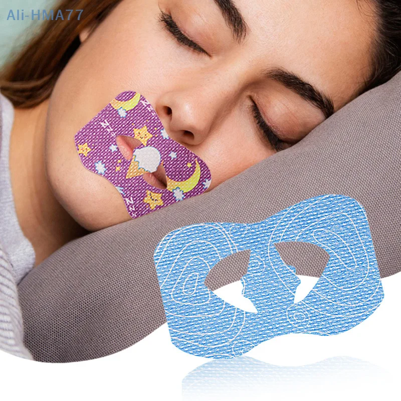 

20Pcs/Bag Anti-Snoring Stickers For Children Sleep Closed-mouth Stickers Breathing Correction Patch Shut Up Patch Orthosis Tape