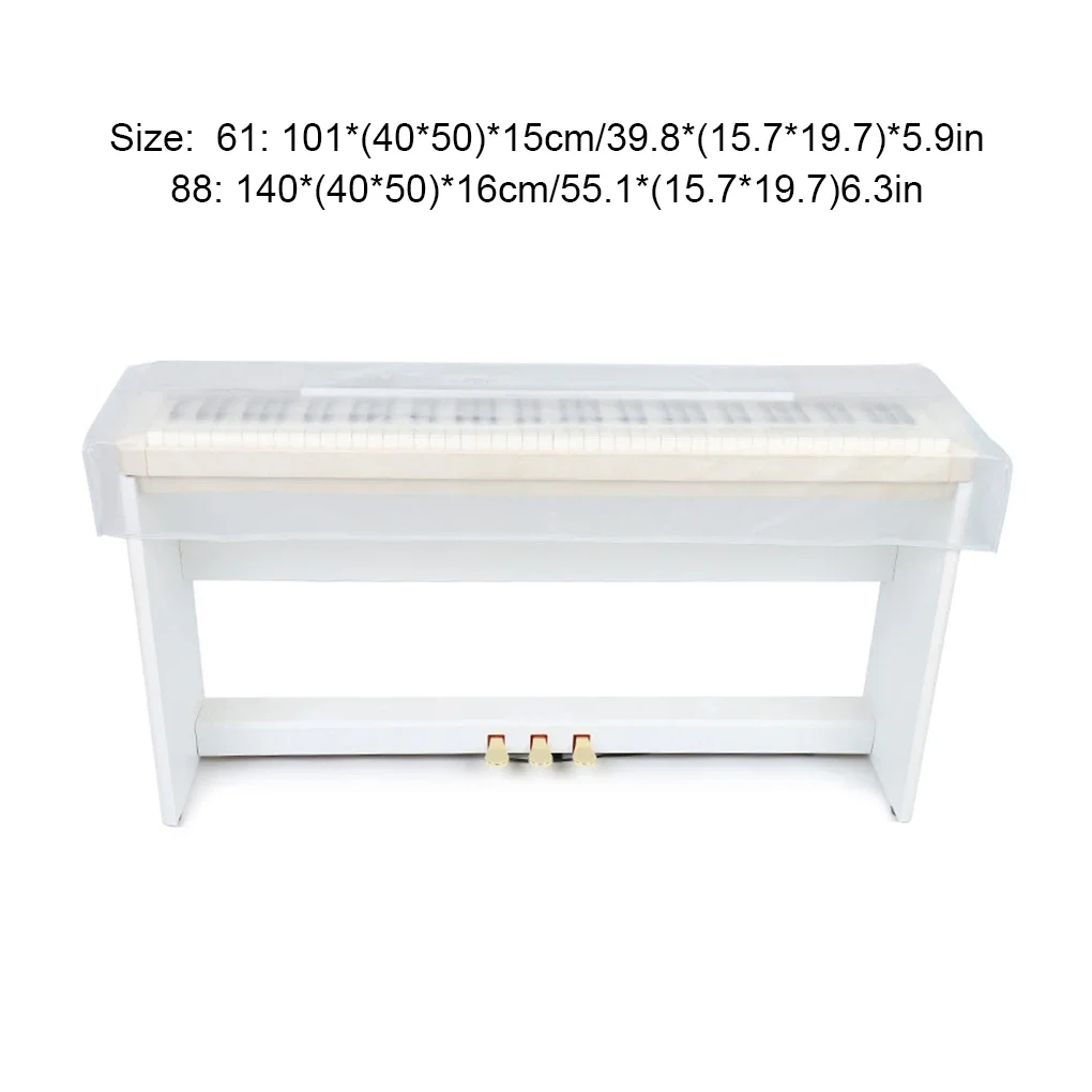 Ultimate Protection For 88 Keys Digital Piano Premium PEVA Strong And Durable Piano Keyboard Cover