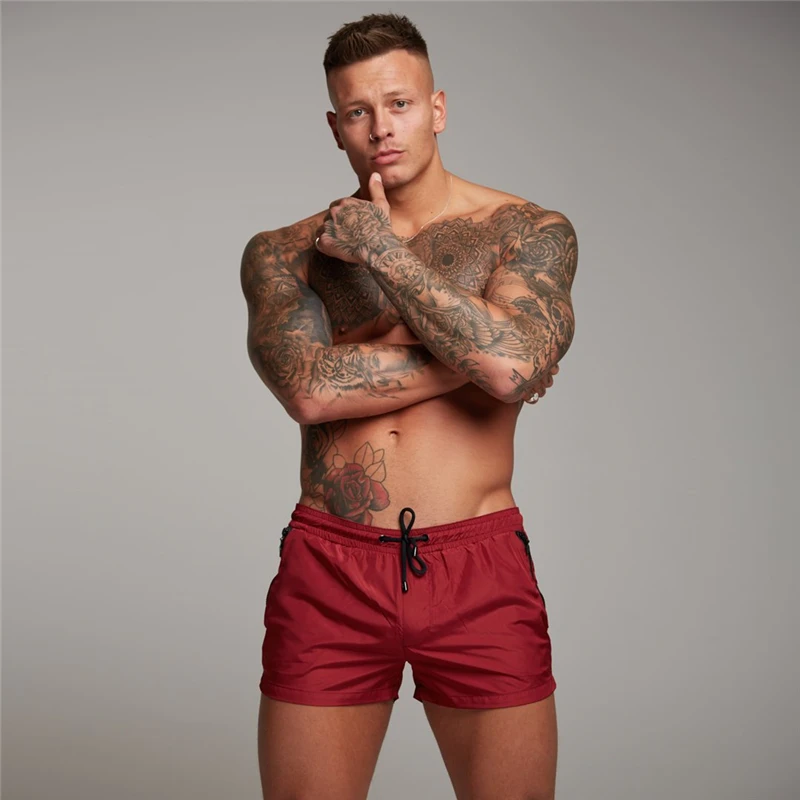 Gyms Fitness Breathable Beach Shorts Summer Cool Quick Dry Training Basketball Pants Mens Casual Bodybuilding Muscle Short Pants sports shorts