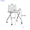 Tlhottop Folding  Bath and Shower Seat Shower Bench Bathroom Safety Shower Chair Tub Bench height adjustable Chair   YJ-2052B 5