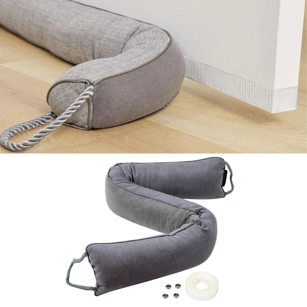 

Door Stops For Gaps Up To 3" Blocks Wind Noise Under Doors Draft Stopper Heavy Duty Door Stopper Blocks Cold Air Under Doors