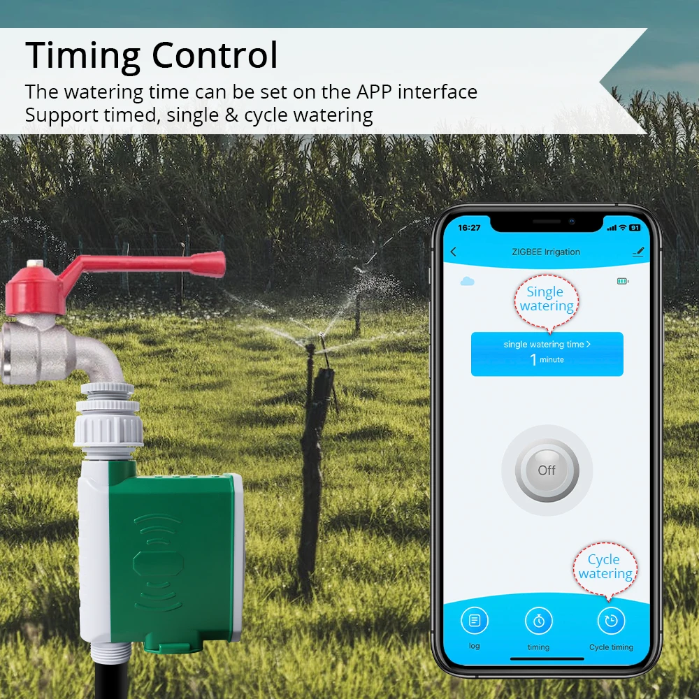 Smart Zigbee Irrigation Valve