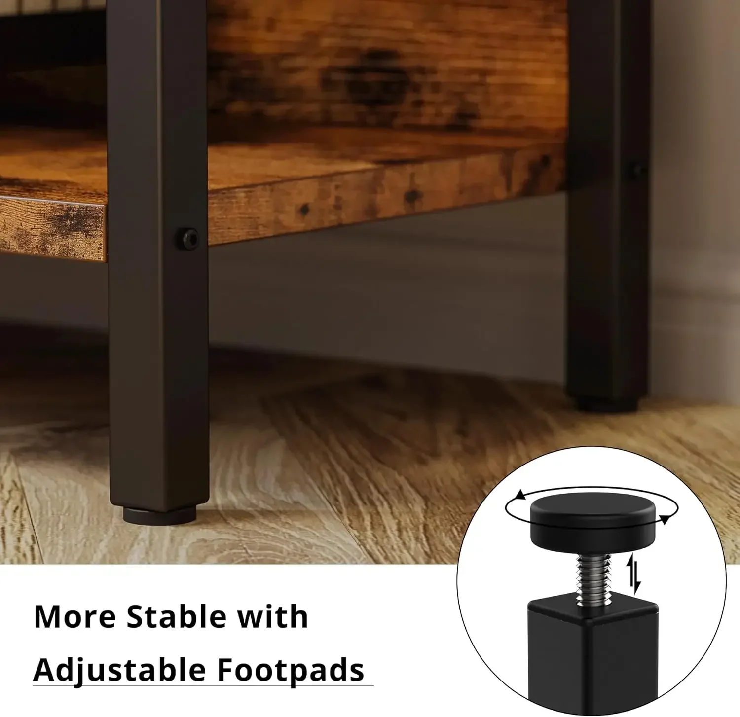 New2025-Bookcases and Bookshelves Triple Wide 5 Tiers Industrial Bookshelf with Baffles Large Etagere Bookshelf