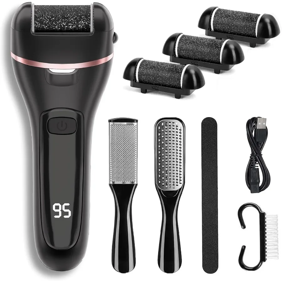 Rechargeable Waterproof Electric Callus Remover for Feet