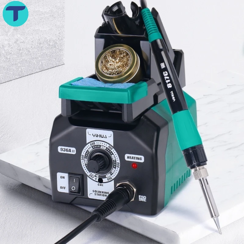 

Yihua 65W Welding Station High Power Rapid Heating Adjustable Temperature Led Display Soldering Iron Station