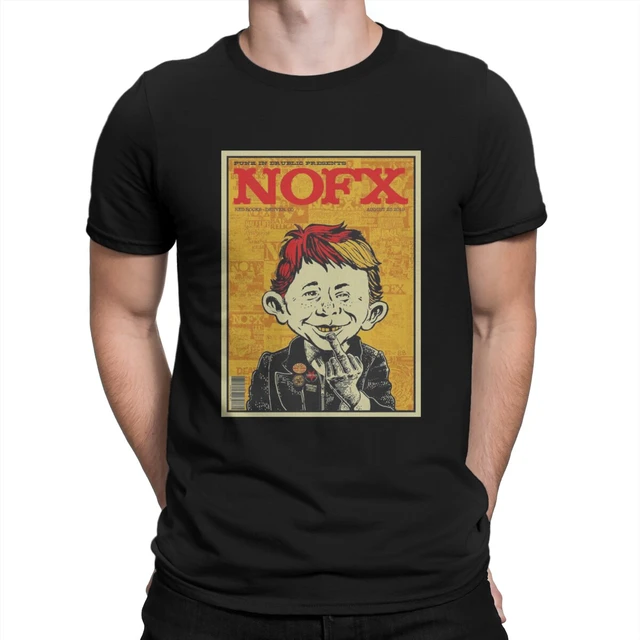 NOFX Punk In Drublic T Shirts Music Band Cotton Clothing Vintage Short Sleeve Round Tee Shirt Printed T-Shirts _ AliExpress Mobile