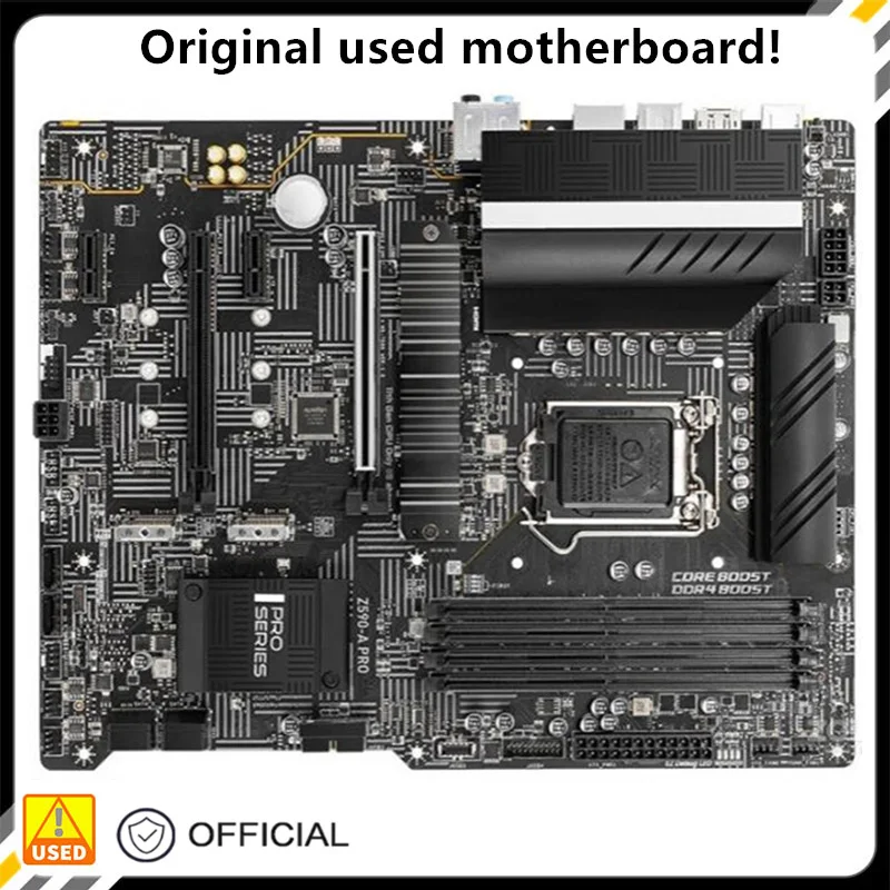 Per Z590-A Pro Originale Usato Desktop Intel Z590 128Gb Ddr4 Scheda Madre Lga 1200 I7/I5/I3 Usb3.0 Sata3