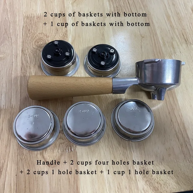 Portafiltro E Cestello Per Macchina Caffè Homix - 51mm, Compatibile Con Modelli Espresso - Foto 4