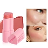 Heart-shaped Blush Highlighter Sticks Natural  Brighten Lip Tint Cheek Shading Contour Rouge Pocket Blusher Cream Korean Makeup 2